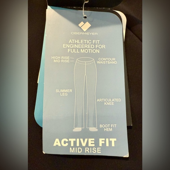 NWTs Obermeyer Hillary Stretch Soft-Shell Ski Pant. Black. Size 14 - Picture 10 of 15
